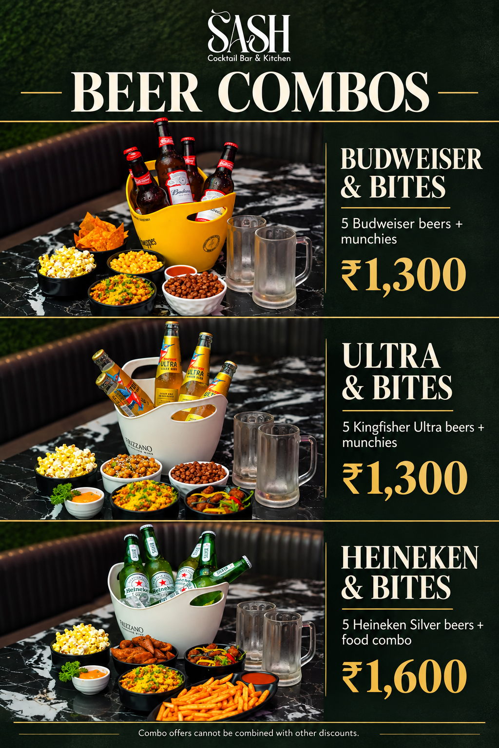 SASH Beer Combos
